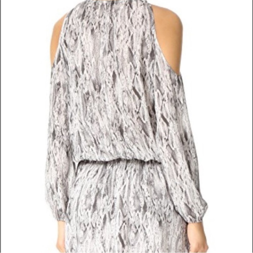 Ramy Brook Snake Print Long Sleeve Dress size S - Picture 3 of 8